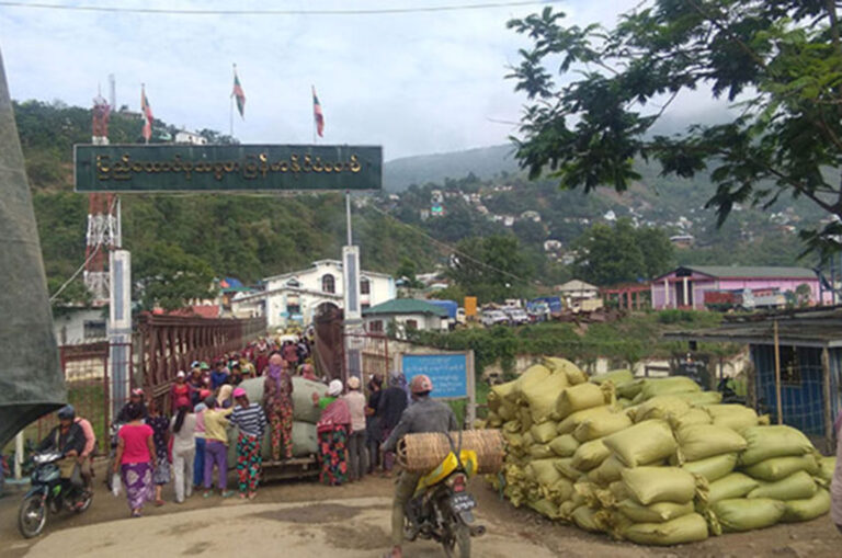 File-photo-shows-Myanmar-India-friendship-bridge-between-Myanmar-and-India. Photo-IPRD-NS